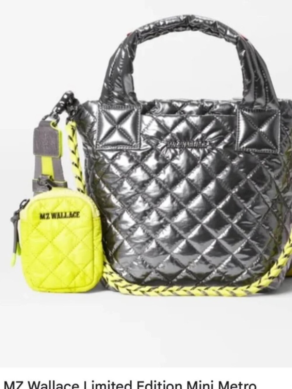 MZ Wallace Limited Edition Mini Metro Tote Bundle